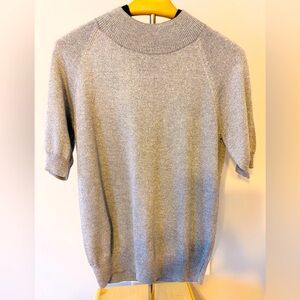 Ann Taylor Silver Lightweight sweater